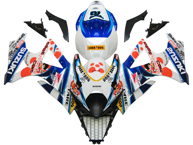 Generic Fit For Suzuki GSXR1000 (2007-2008) Bodywork Fairing ABS Injection Molded Plastics Set 31 Style