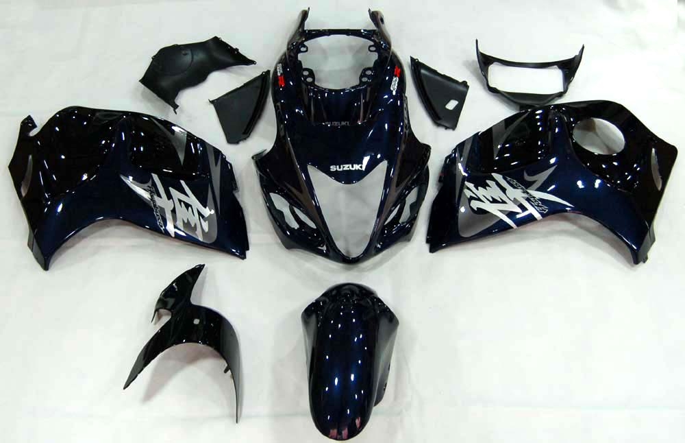 2008-2020 Suzuki GSX 1300 Hayabusa Blue Dark Metallic Hayabusa Racing Amotopart Fairings