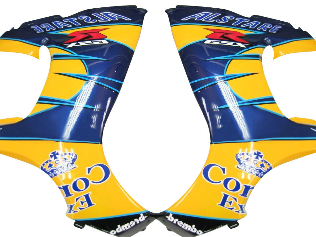 2008-2020 Suzuki GSX 1300 Hayabusa Yellow Blue Alstare Corona Racing Amotopart Fairings