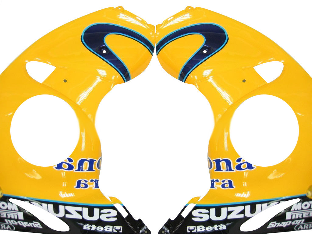 2008-2020 Suzuki GSX 1300 Hayabusa Yellow Blue Alstare Corona Racing Amotopart Fairings