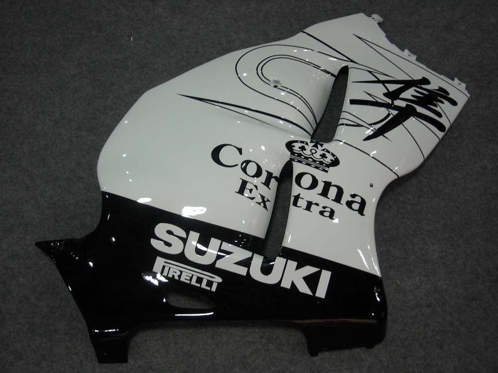 1999-2007 Suzuki GSX1300 Hayabusa Amotopart Fairings White Alstare Corona Racing