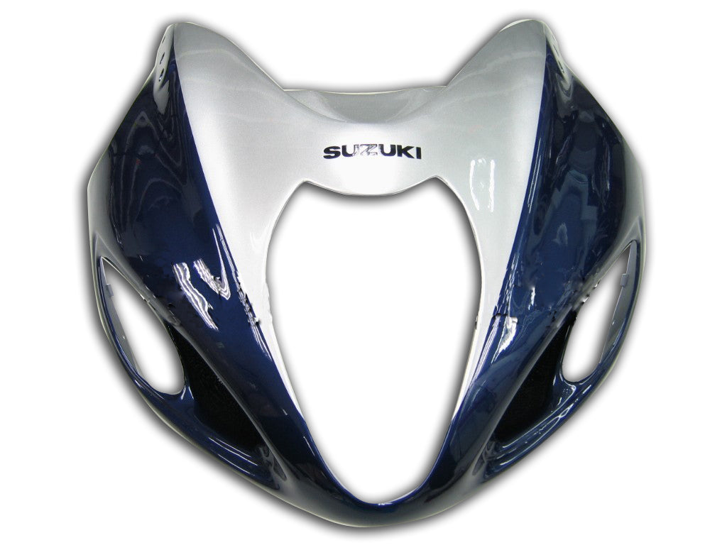 1999-2007 Suzuki GSX1300 Hayabusa Amotopart Fairings Blue and Silver Hayabusa Racing