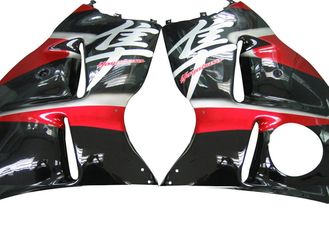 1999-2007 Suzuki GSX1300 Hayabusa Amotopart Fairings Black & Red Hayabusa Racing