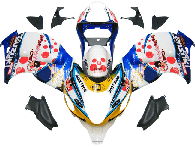 1999-2007 Suzuki GSX1300 Hayabusa Amotopart Fairings Multi-Color pepephone Racing