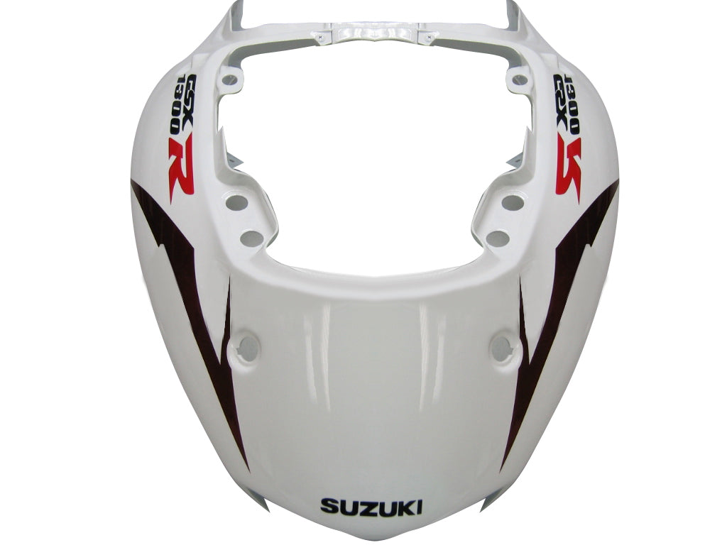 1999-2007 Suzuki GSX1300 Hayabusa Amotopart Fairings White & Silver Hayabusa Racing