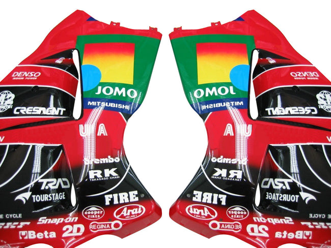 1999-2007 Suzuki GSX1300 Hayabusa Amotopart Fairings Red Black Jomo Racing