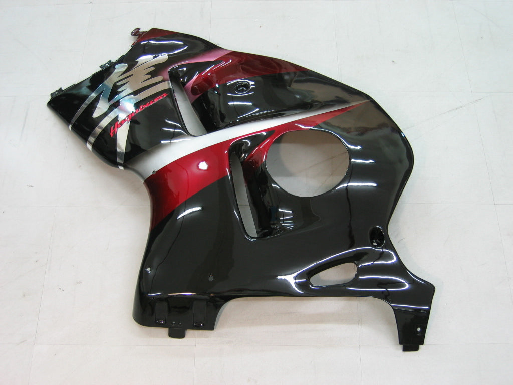 1999-2007 Suzuki Hayabusa GSX1300R Amotopart Fairing G-Black&Red Kit