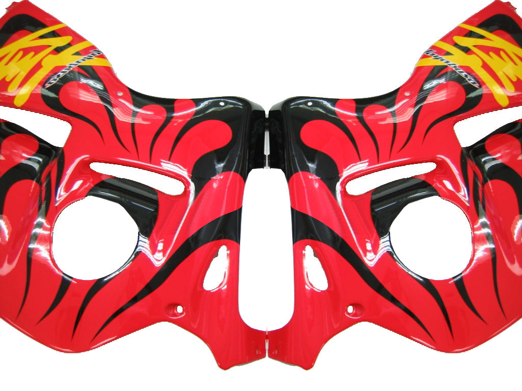 1999-2007 Suzuki GSX1300 Hayabusa Amotopart Fairings Red & Black Flame Racing