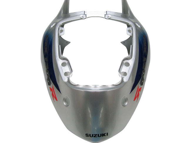 1999-2007 Suzuki GSX1300 Hayabusa Amotopart Fairings Silver and Blue Hayabusa Racing