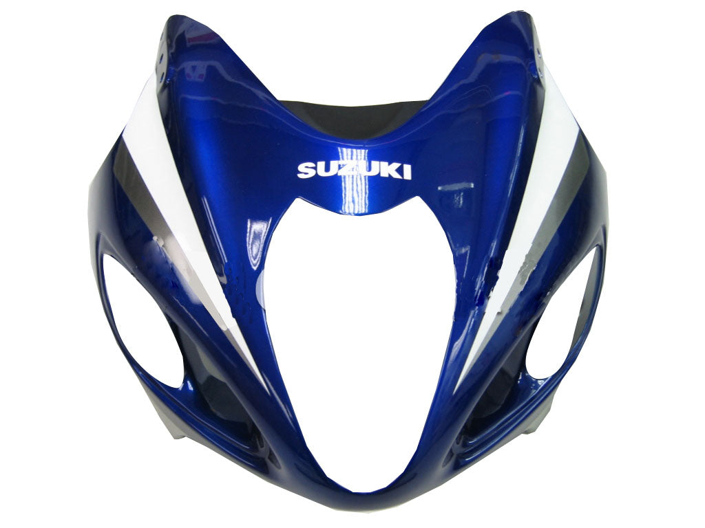 1999-2007 Suzuki GSX1300 Hayabusa Amotopart Fairings Silver and Blue Hayabusa Racing