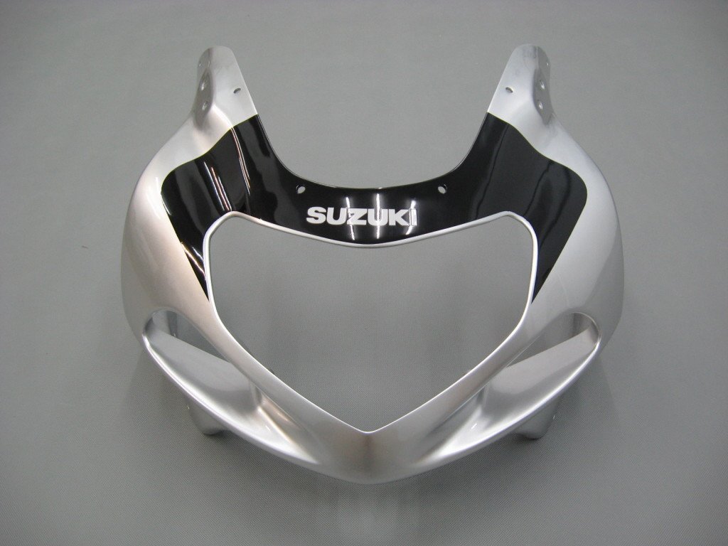 2001-2003 Suzuki GSXR 600 Amotopart Fairings Silver 2-Tone GSXR Racing