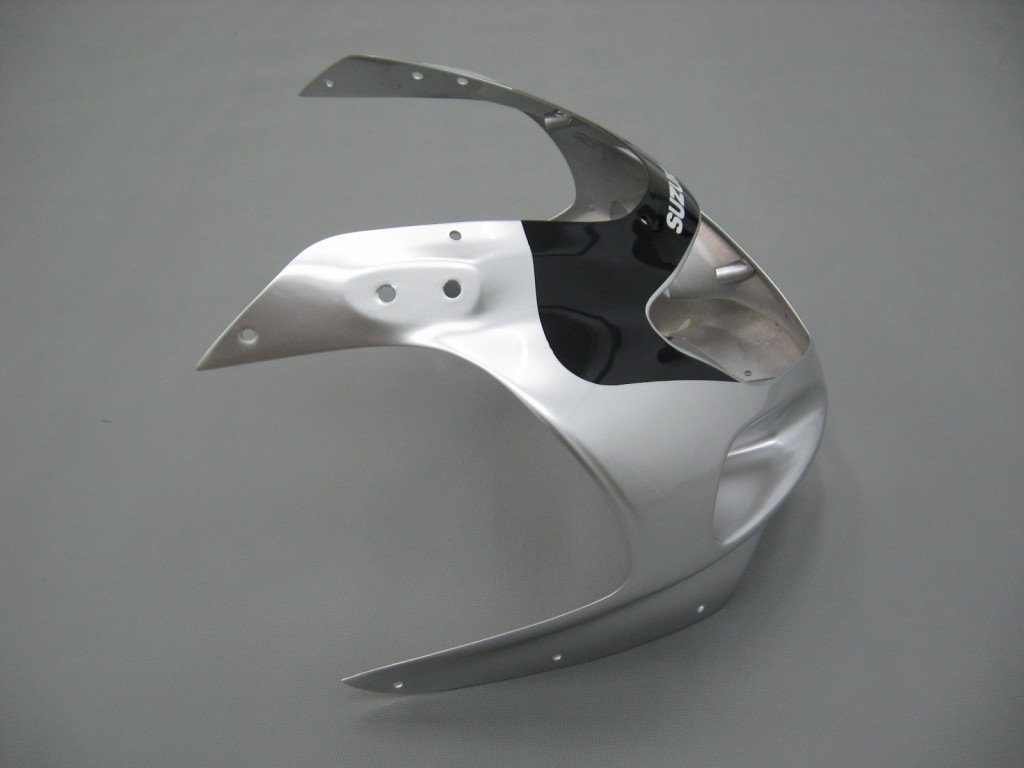 2001-2003 Suzuki GSXR 600 Amotopart Fairings Silver 2-Tone GSXR Racing