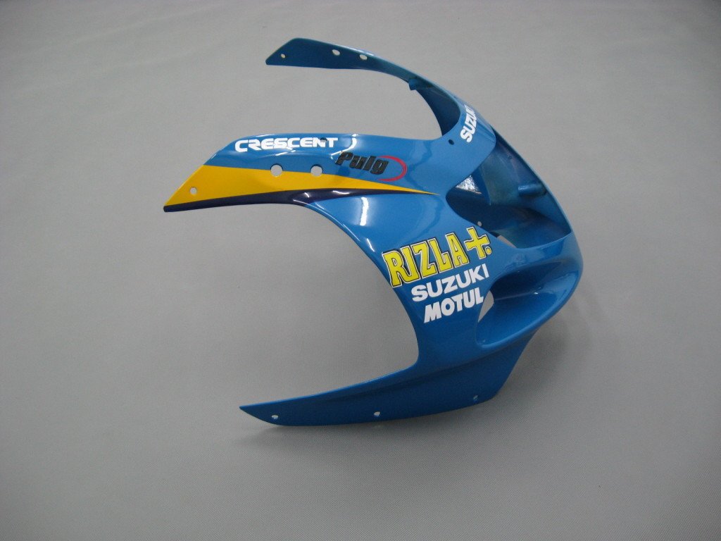 2001-2003 Suzuki 600 GSXR Racing Blue Black Fairing Kit by Amotopart Fairings