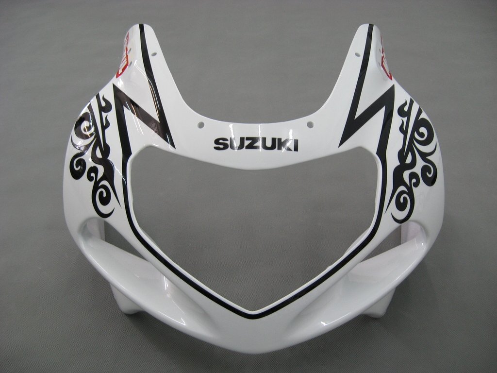 2001-2003 Suzuki GSXR 600 Amotopart Fairings White Black Alstare Corona GSXR Racing