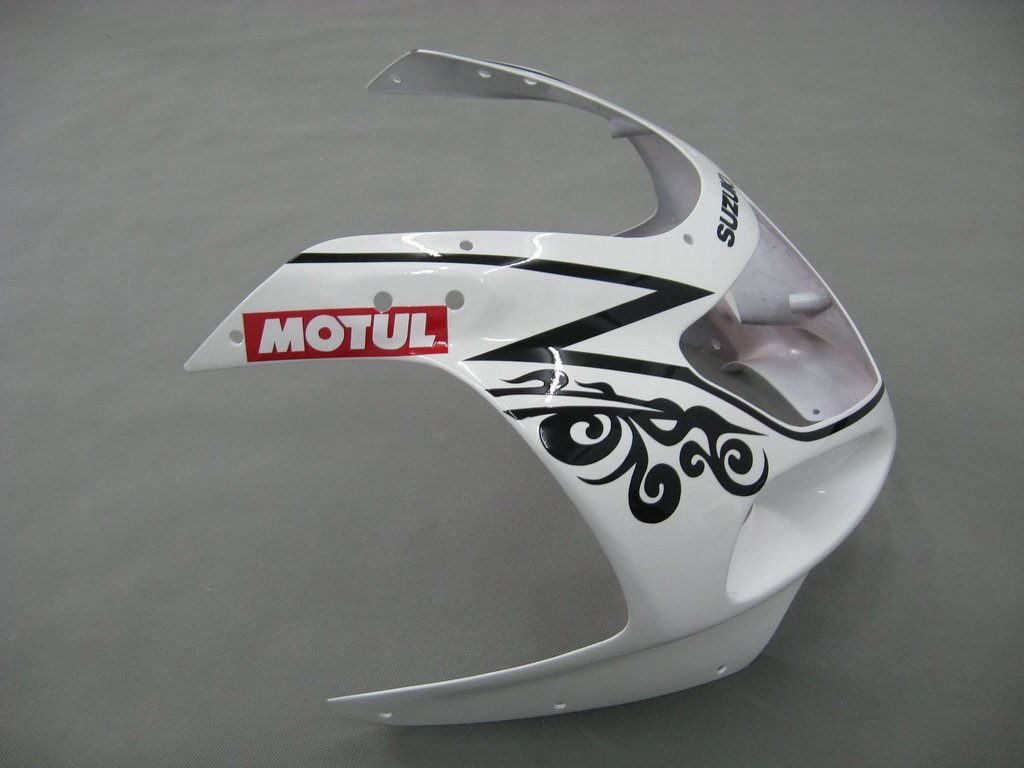 2001-2003 Suzuki GSXR 600 Amotopart Fairings White Black Alstare Corona GSXR Racing