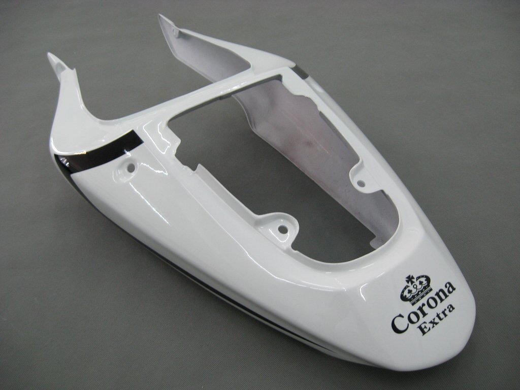 2001-2003 Suzuki GSXR 600 Amotopart Fairings White Black Alstare Corona GSXR Racing