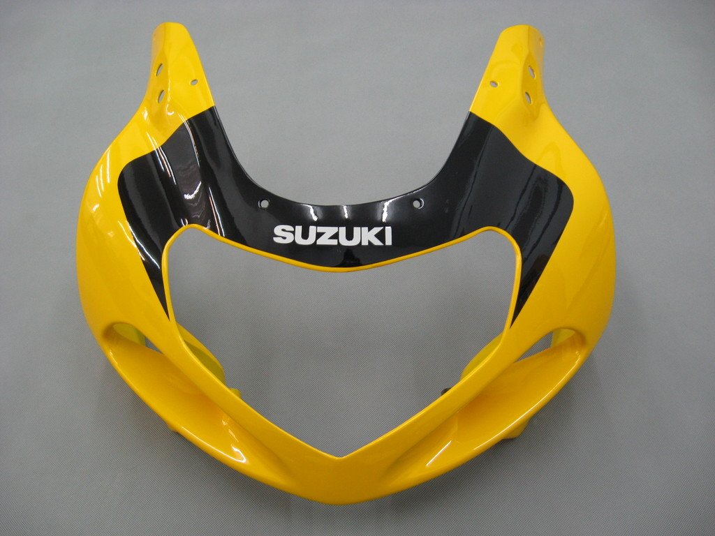 2001-2003 Suzuki GSXR 600 Amotopart Fairings Yellow & Silver GSXR Racing