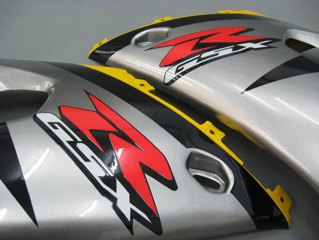 2001-2003 Suzuki GSXR 600 Amotopart Fairings Yellow & Silver GSXR Racing