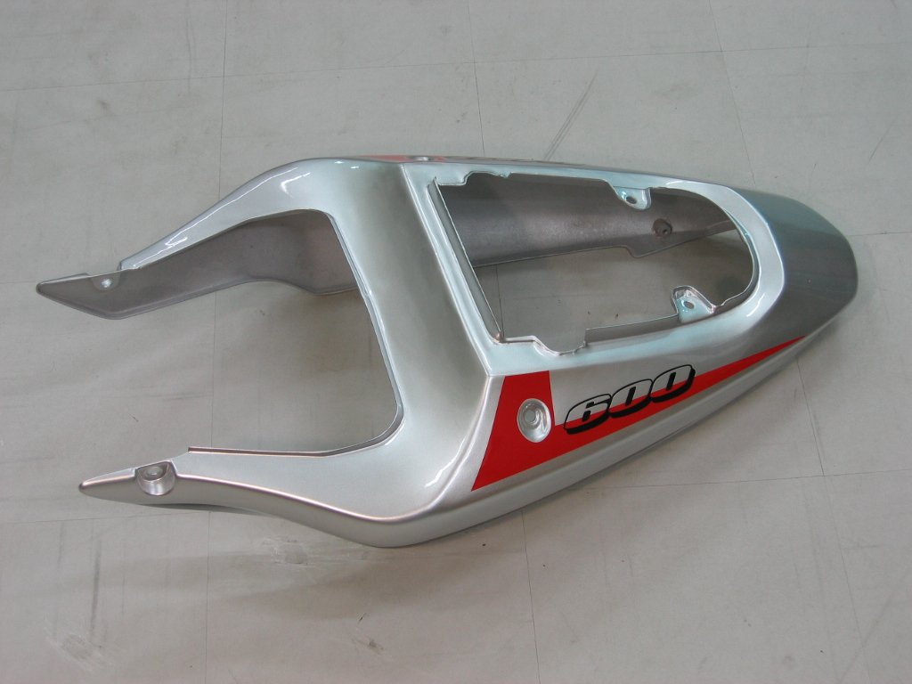 2001-2003 Suzuki GSXR 600 Amotopart Fairings Black & Silver GSXR Racing