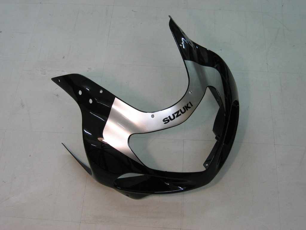 2001-2003 Suzuki GSXR 600 Amotopart Fairings Black & Silver GSXR Racing