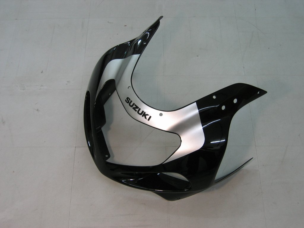 2001-2003 Suzuki GSXR 600 Amotopart Fairings Black & Silver GSXR Racing