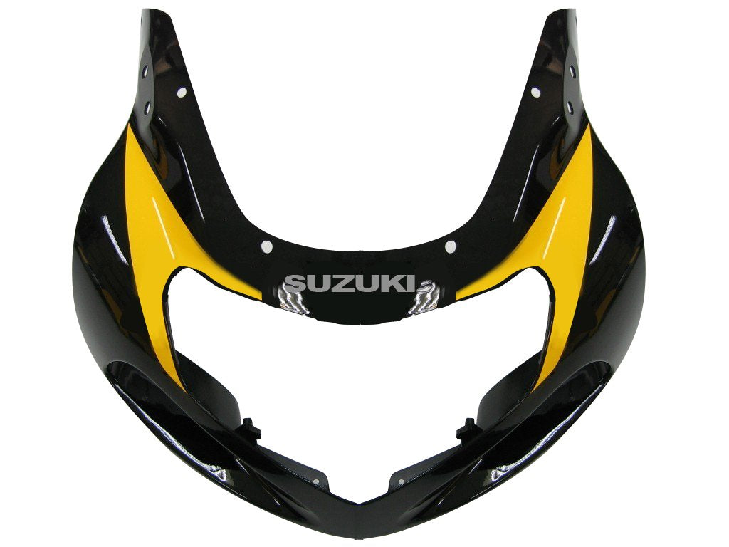 2001-2003 Suzuki GSXR 600 Amotopart Fairings Yellow Black GSXR Racing