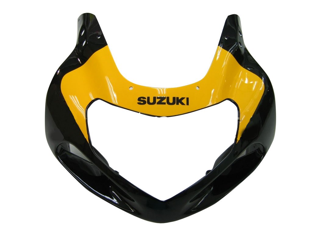 2001-2003 Suzuki GSXR 600 Amotopart Fairings Black & Yellow GSXR Racing