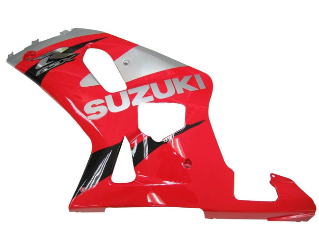 2001-2003 Suzuki GSXR 600 Amotopart Fairings Red & Silver GSXR Racing