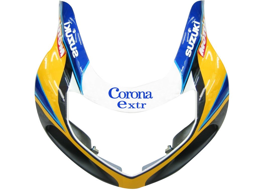 2001-2003 Suzuki GSXR 600 Amotopart Fairings Blue & Yellow Corona GSXR Racing