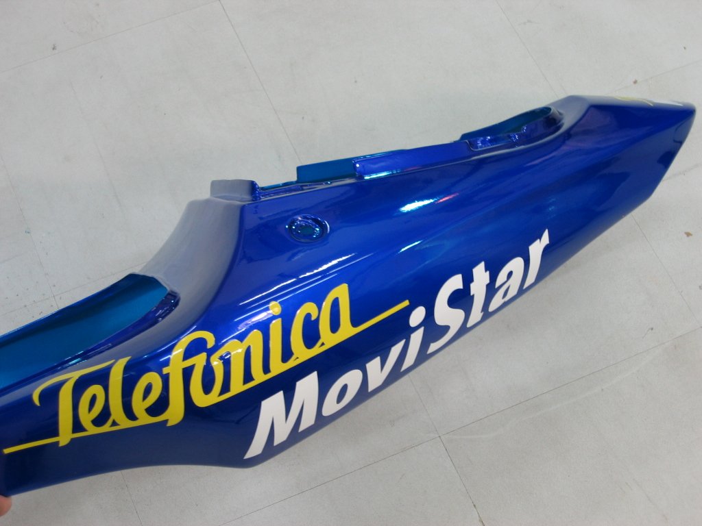 2001-2003 Suzuki GSXR 600 Amotopart Fairings Blue Movistar Suzuki Racing