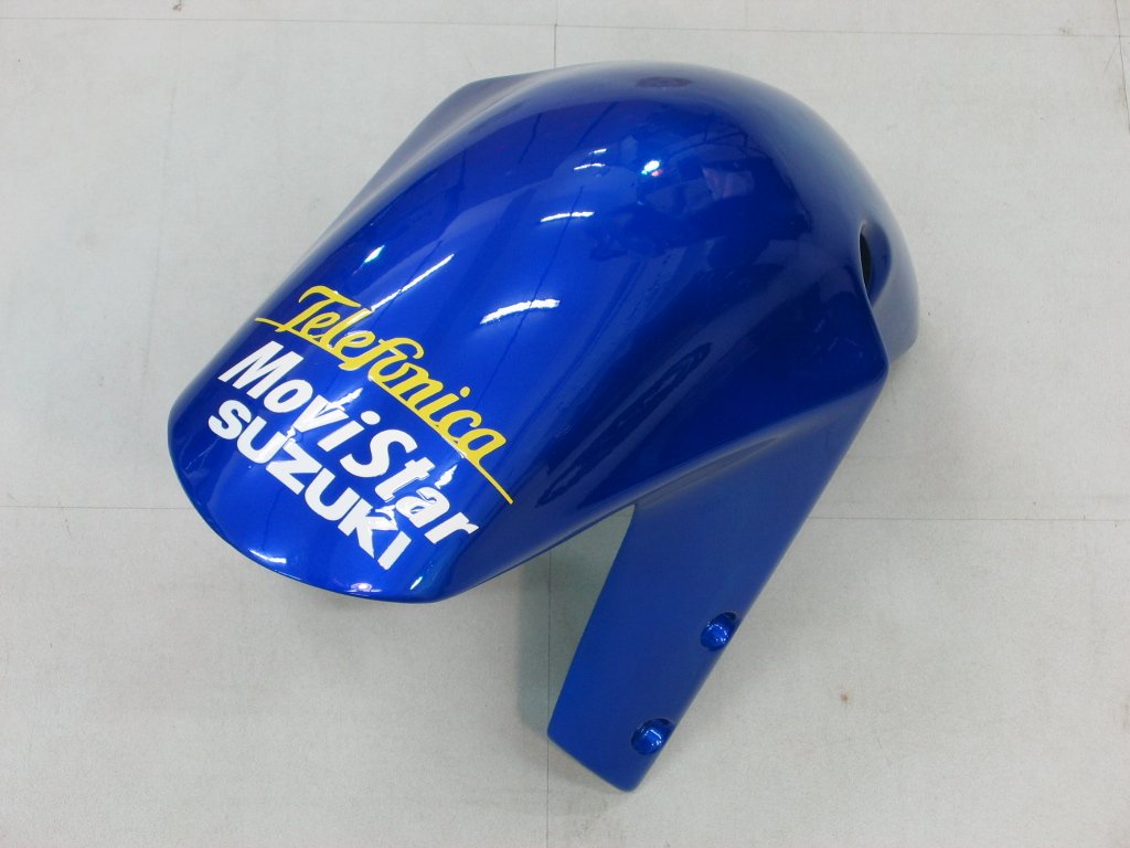 2001-2003 Suzuki GSXR 600 Amotopart Fairings Blue Movistar Suzuki Racing