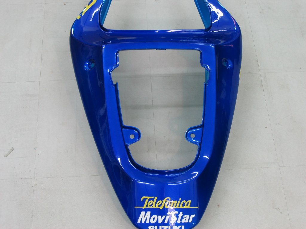 2001-2003 Suzuki GSXR 600 Amotopart Fairings Blue Movistar Suzuki Racing