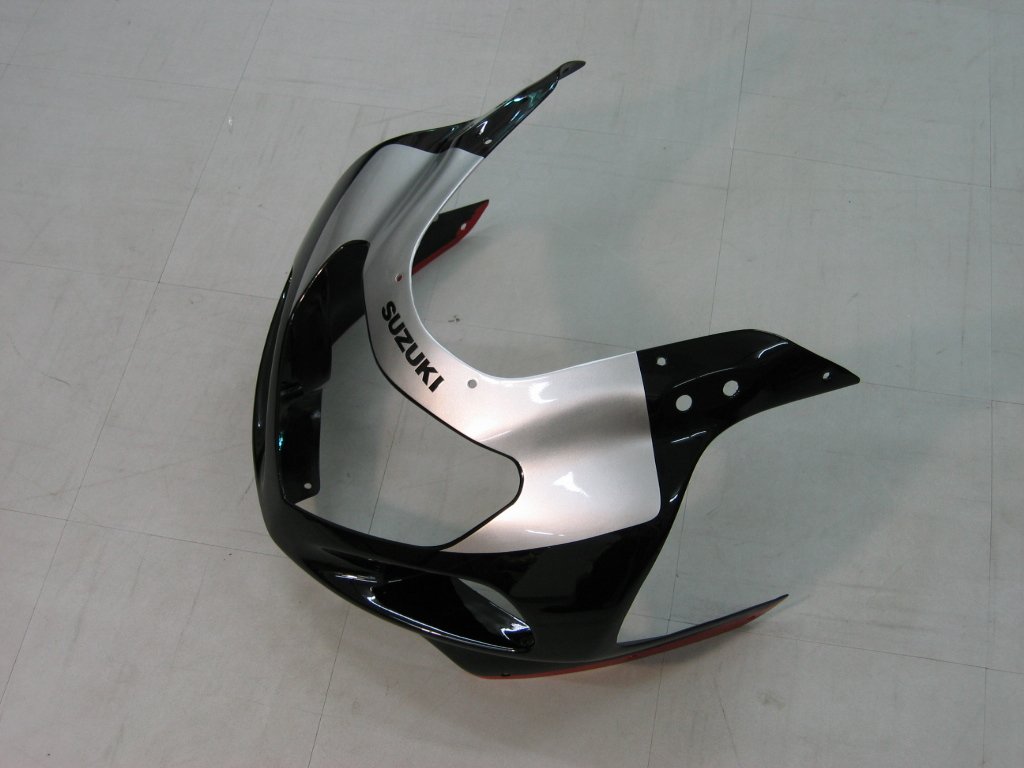 2001-2003 Suzuki GSXR 600 Amotopart Fairings Silver Red Black GSXR Racing