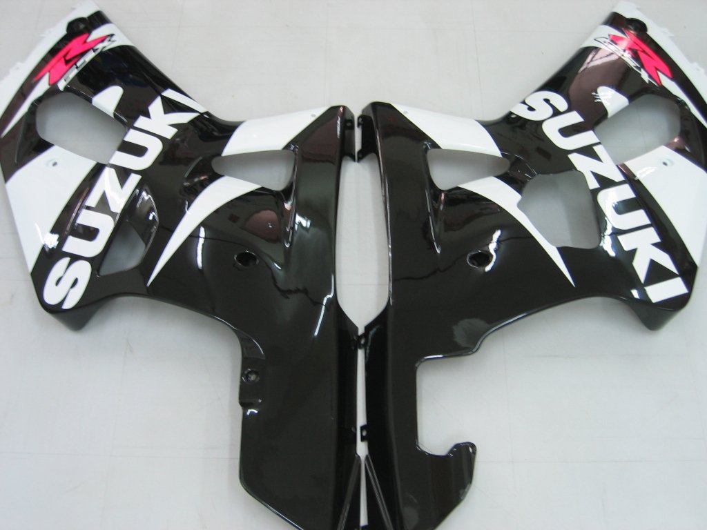 2001-2003 Suzuki GSXR 600 Amotopart Fairings Black & White GSXR Racing