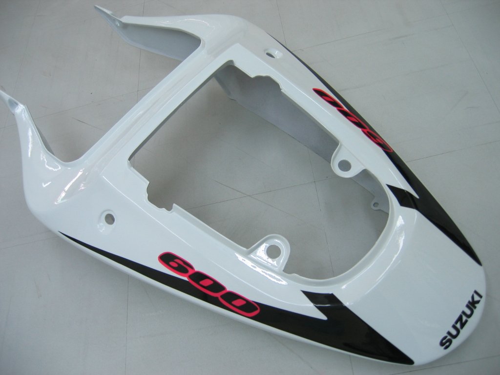 2001-2003 Suzuki GSXR 600 Amotopart Fairings Black & White GSXR Racing