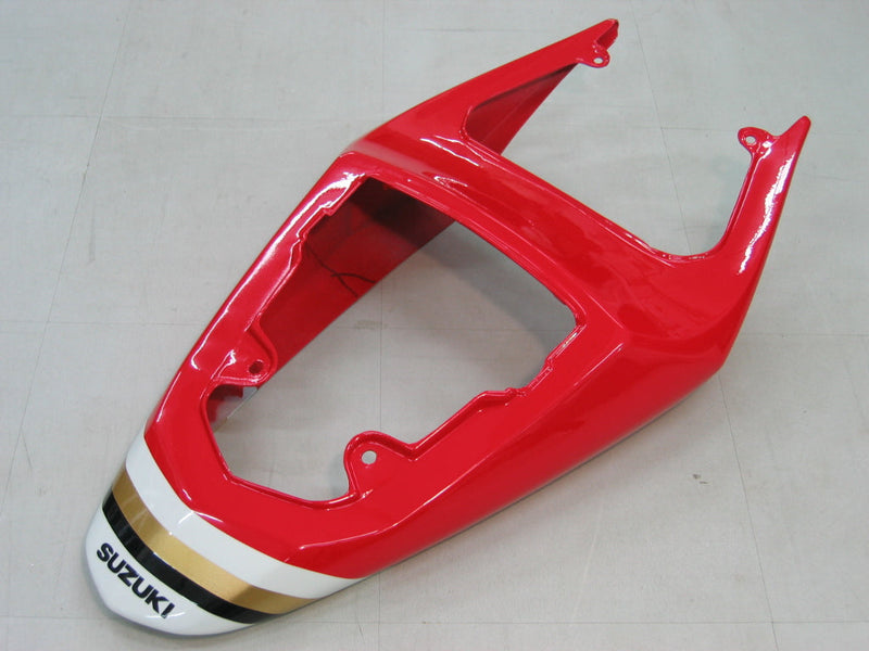 For GSXR 600/750 2004-2005 Bodywork Fairing Red ABS Injection Molded Plastics Set