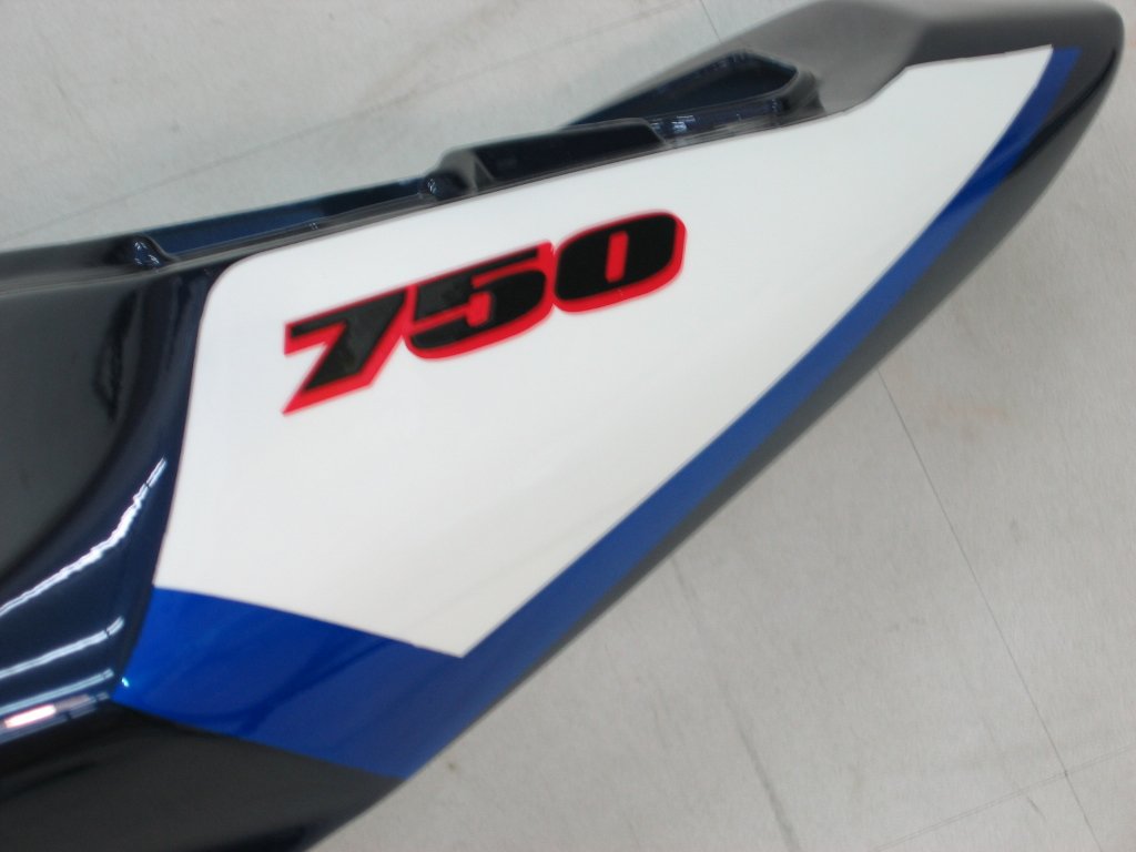 2004-2005 GSXR600/750 Suzuki Fairing Blue&White Kit by Amotopart