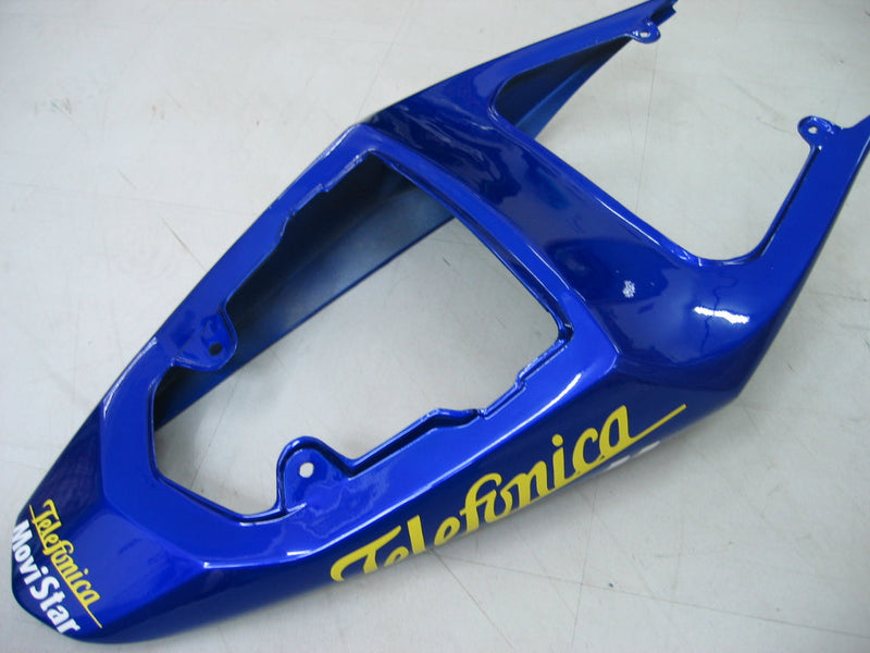 For GSXR 600/750 2004-2005 Bodywork Fairing Blue ABS Injection Molded Plastics Set