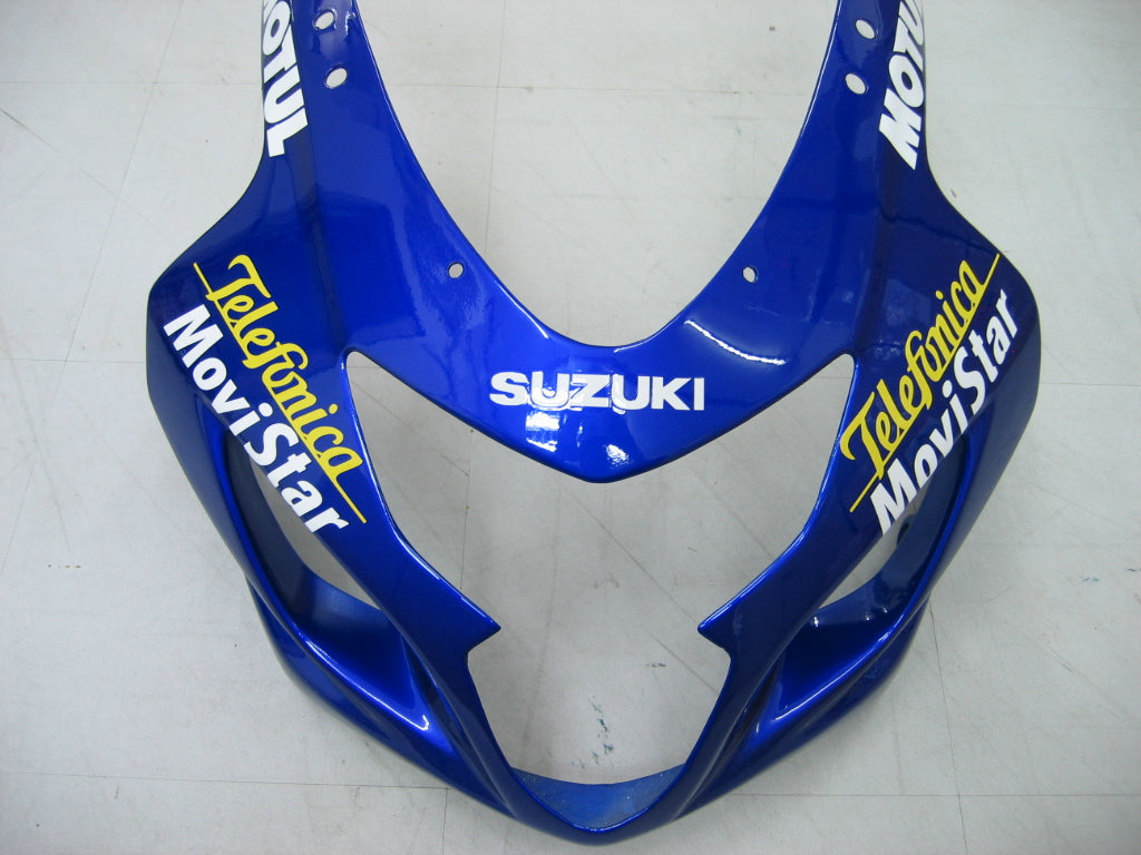 2004-2005 Suzuki GSXR600750 Amotopart Fairing Blue Kit