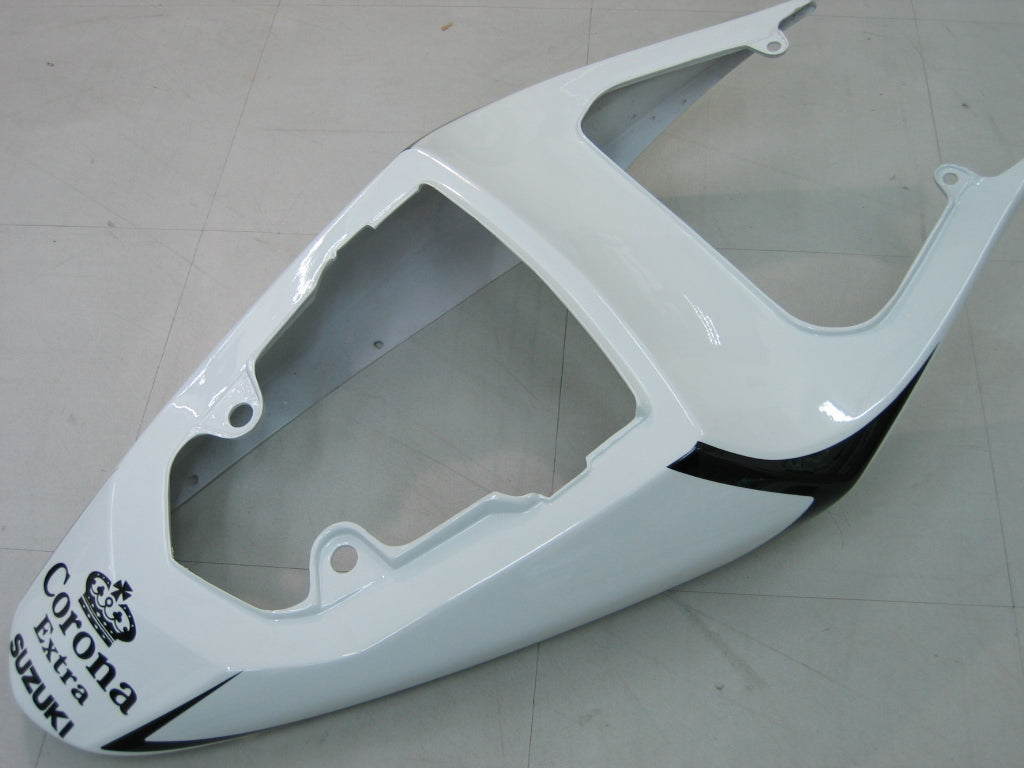 2004-2005 Suzuki GSXR 600 750 Amotopart Fairings White Alstare Corona Racing