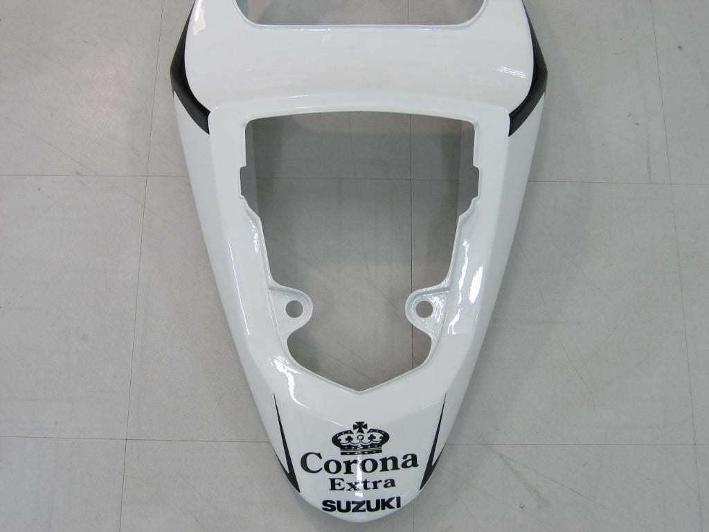 2004-2005 Suzuki GSXR 600 750 Amotopart Fairings White Alstare Corona Racing