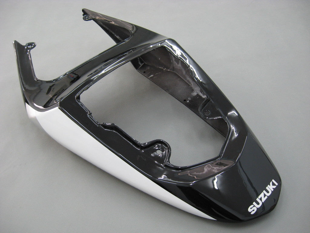 2004-2005 Suzuki GSXR 600 750 Amotopart Fairings Black Silver GSXR Racing