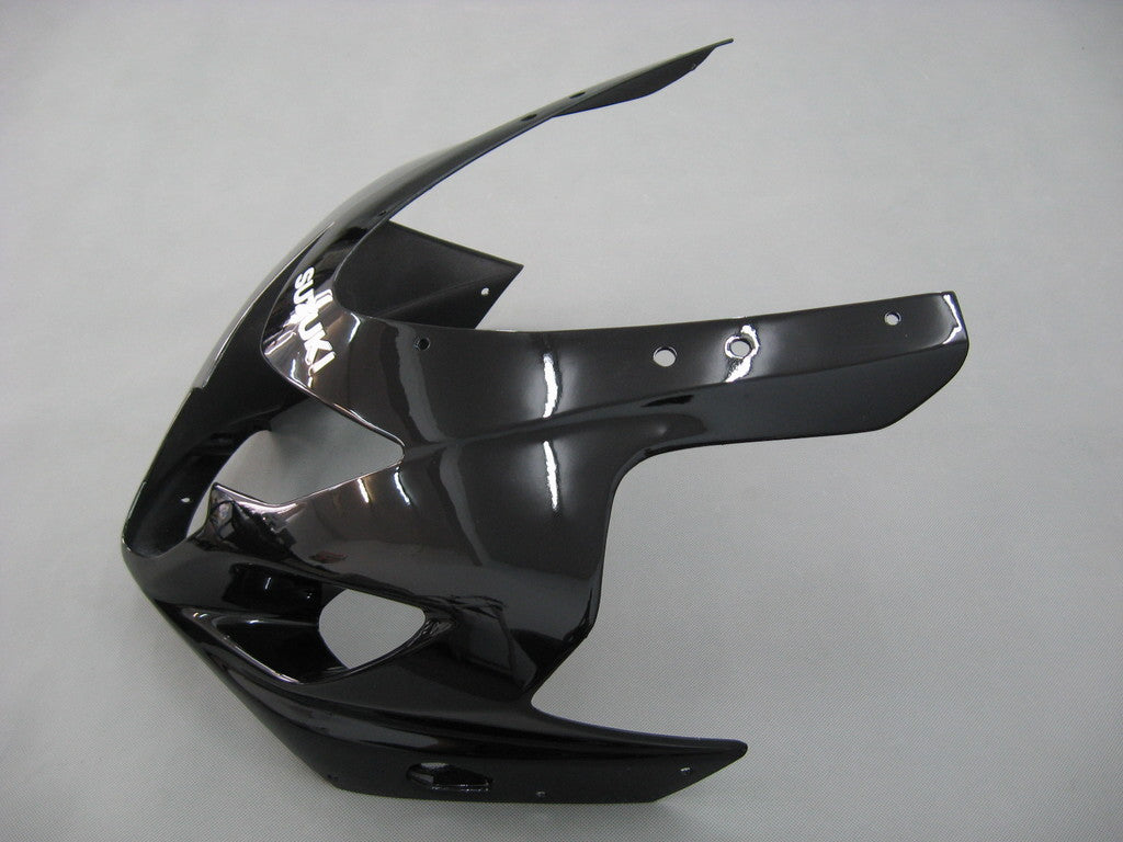 2004-2005 Suzuki GSXR 600 750 Amotopart Fairings Black Silver GSXR Racing