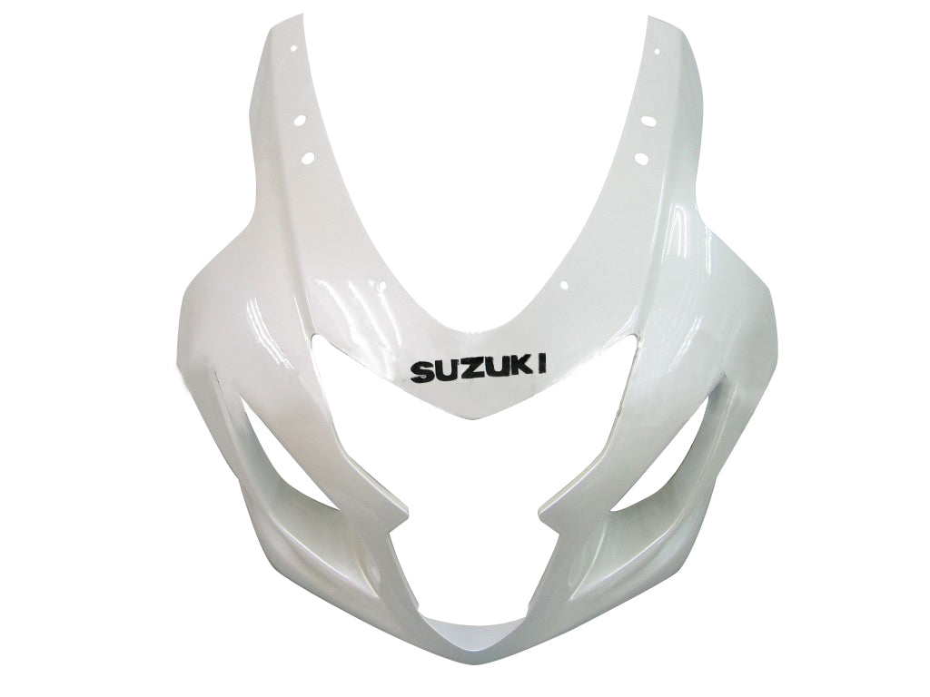 2004-2005 Suzuki GSXR 600 750 Amotopart Fairings White Metallic GSXR Racing