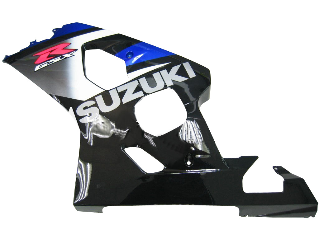 2004-2005 Suzuki GSXR 600 750 Amotopart Fairings Blue Black Suzuki GSXR Racing