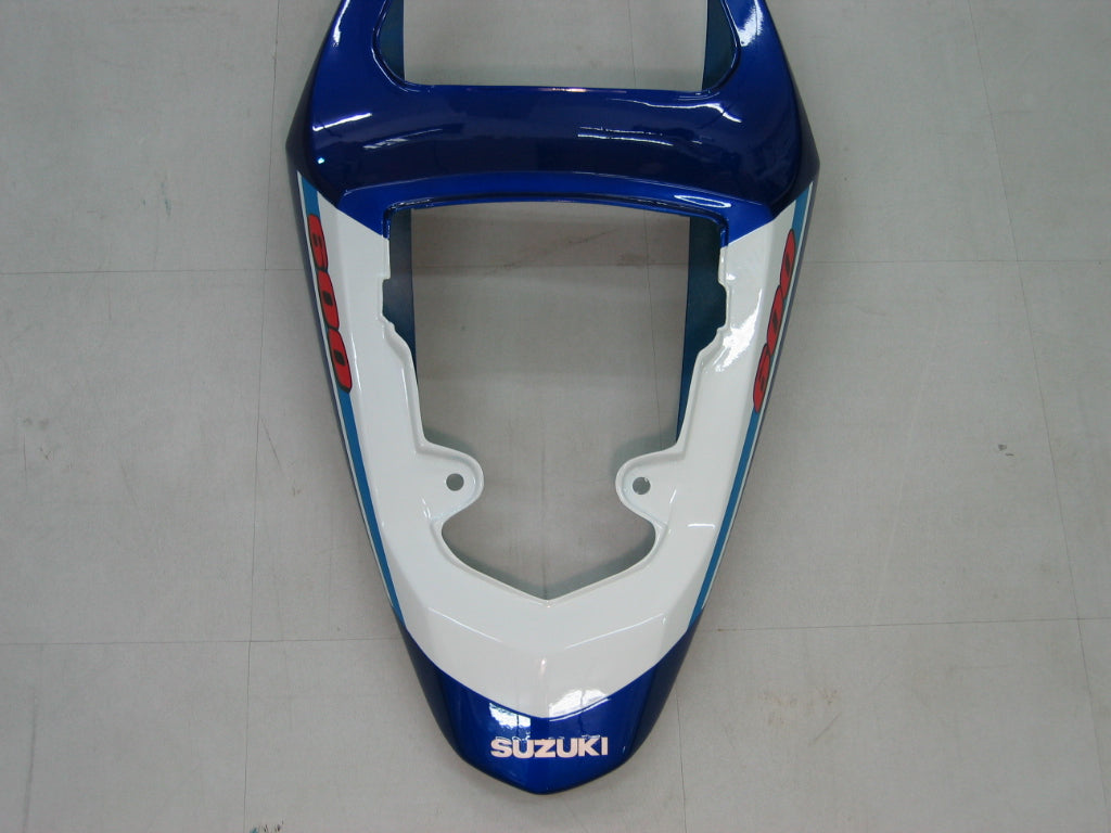 2004-2005 Suzuki GSXR 600 750 Amotopart Fairings Blue White Black GSXR Racing