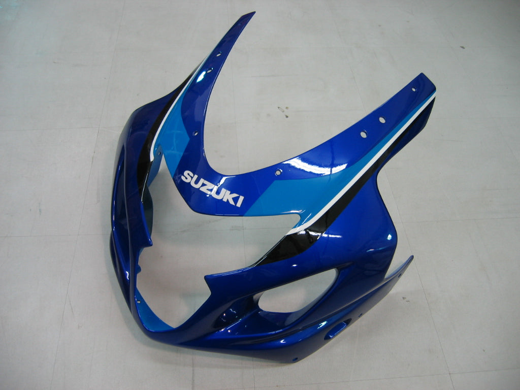 2004-2005 Suzuki GSXR 600 750 Amotopart Fairings Blue White Black GSXR Racing