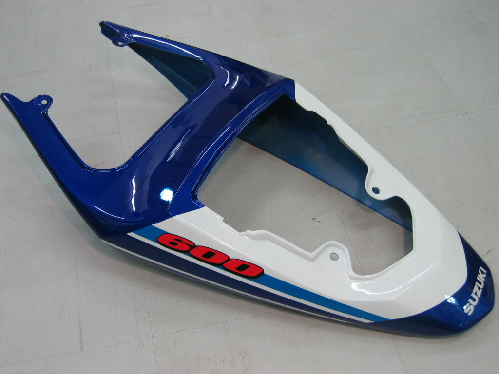 2004-2005 Suzuki GSXR 600 750 Amotopart Fairings Blue White Black GSXR Racing