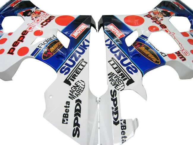 2004-2005 Suzuki GSXR 600 750 Amotopart Fairings Multi-Color pepephone Racing