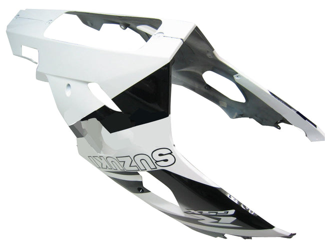 2004-2005 Suzuki GSXR 600 750 Amotopart Fairings Black White Suzuki GSXR Racing